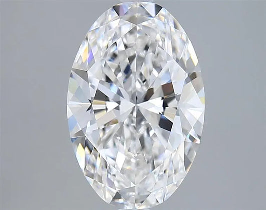 3.01ct Oval Lab Grown Diamond (Colour E, Clarity VVS2, IGI Certified)