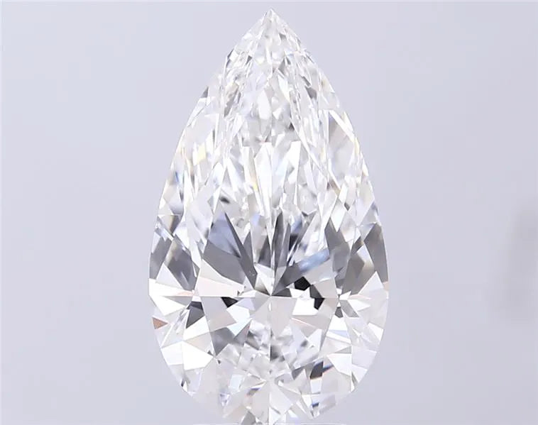 3.50ct Pear Lab Grown Diamond (Colour E, Clarity VVS2, IGI Certified)