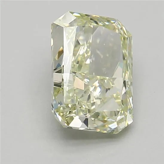 1.55ct Radiant Lab Grown Diamond (Colour Fancy Yellow Green, Clarity VVS2, Cut VG, IGI Certified)