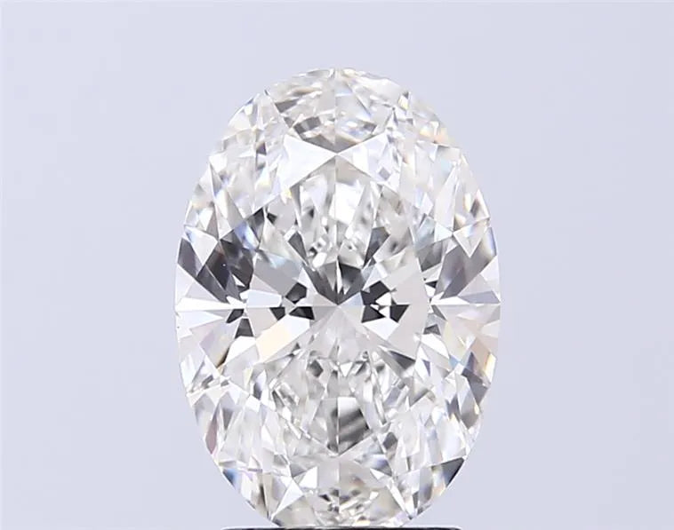 3.01ct Oval Lab Grown Diamond (Colour G, Clarity VVS2, IGI Certified)