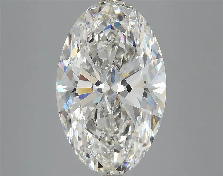 6.02ct Oval Lab Grown Diamond (Colour H, Clarity VS2, IGI Certified)