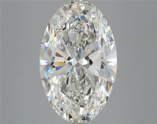 6.02ct Oval Lab Grown Diamond (Colour H, Clarity VS2, IGI Certified)