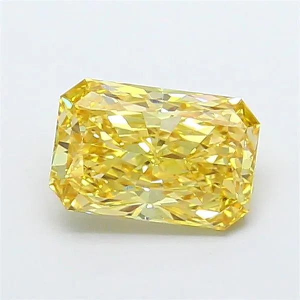 2.01ct Radiant Lab Grown Diamond (Colour Fancy Intense Yellow, Clarity VS1, IGI Certified)