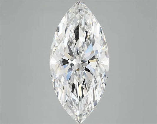 5.03ct Marquise Lab Grown Diamond (Colour D, Clarity VVS2, IGI Certified)