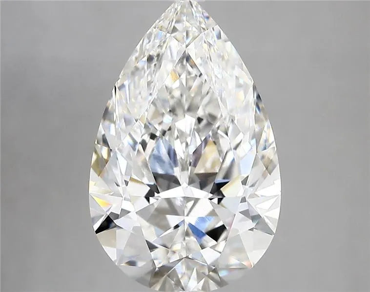 4.19ct Pear Lab Grown Diamond (Colour F, Clarity VVS1, IGI Certified)