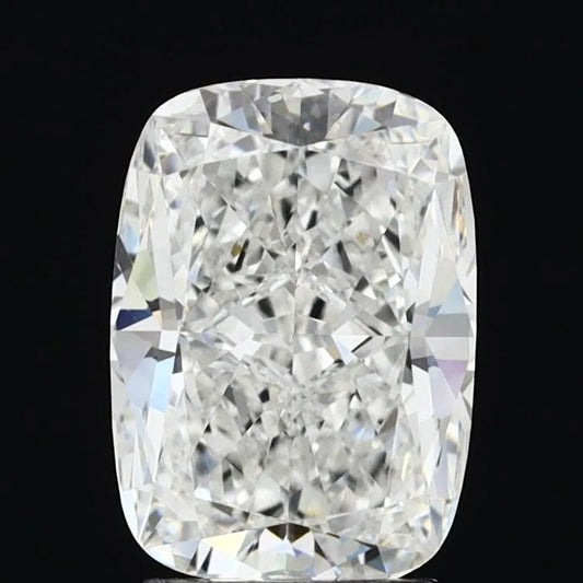 3.05ct Cushion modified Lab Grown Diamond (Colour D, Clarity VVS2, IGI Certified)