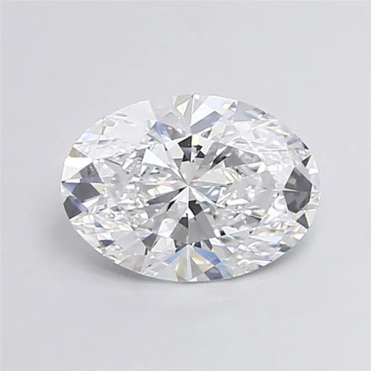 3.02ct Oval Lab Grown Diamond (Colour D, Clarity VVS1, IGI Certified)