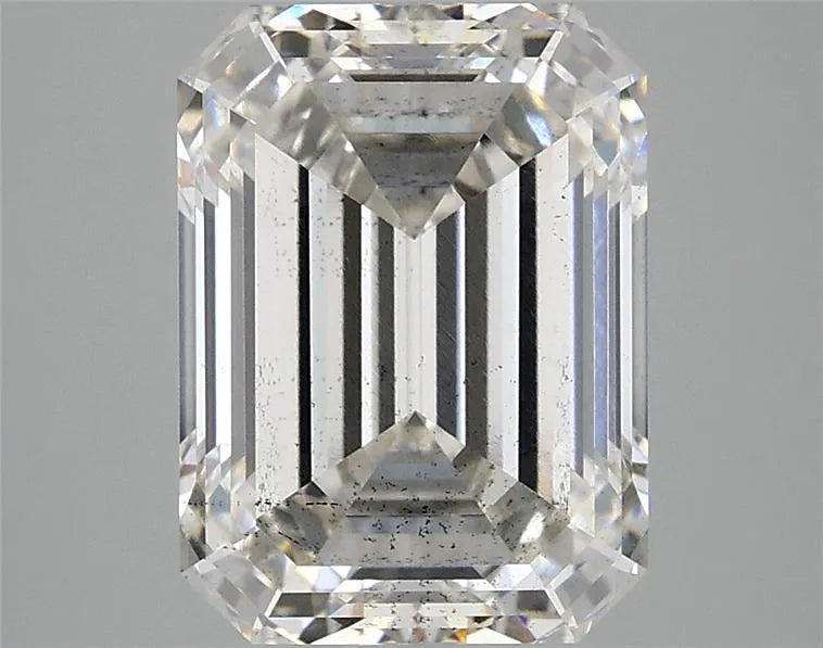 4.09ct Emerald Lab Grown Diamond (Colour G, Clarity SI1, IGI Certified)