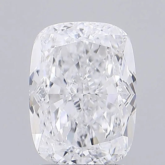 2.53ct Cushion modified Lab Grown Diamond (Colour D, Clarity VVS2, IGI Certified)