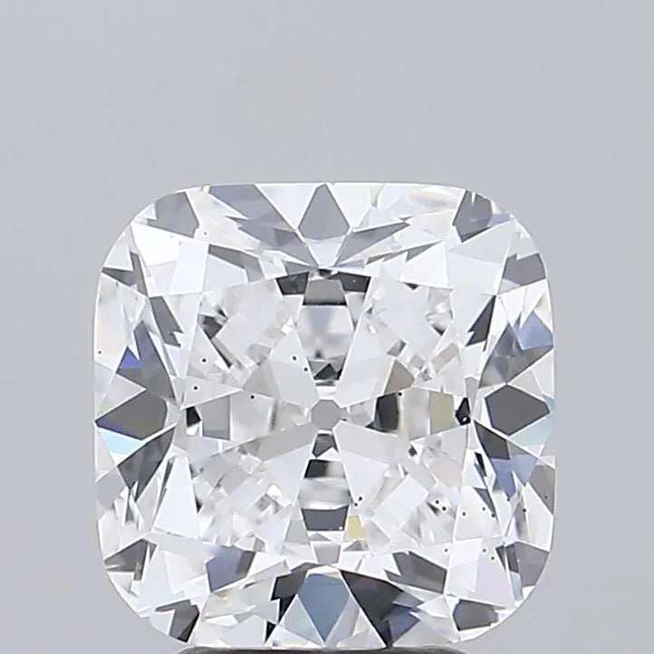 3.50ct Cushion modified Lab Grown Diamond (Colour D, Clarity VS2, IGI Certified)