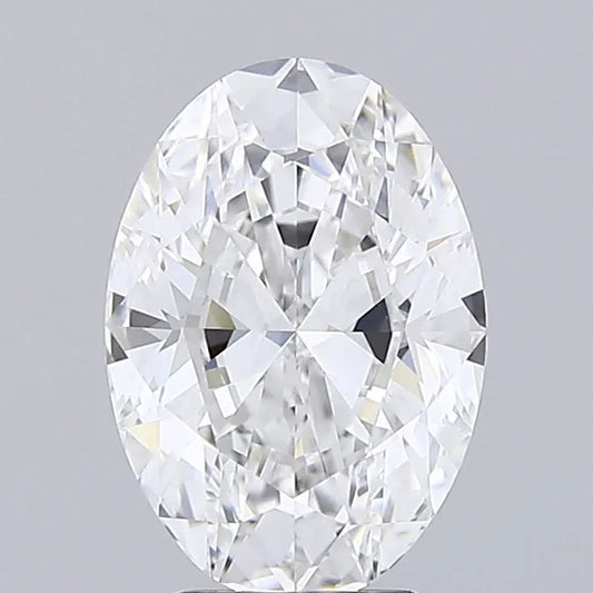 3.33ct Oval Lab Grown Diamond (Colour D, Clarity VVS1, IGI Certified)
