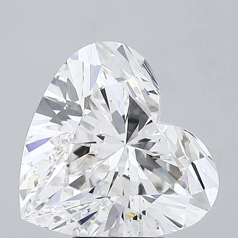 7.09ct Heart Lab Grown Diamond (Colour F, Clarity VS2, IGI Certified)