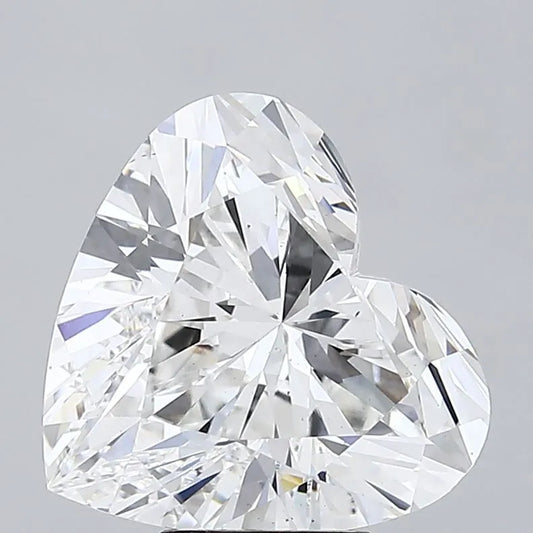 7.09ct Heart Lab Grown Diamond (Colour F, Clarity VS2, IGI Certified)