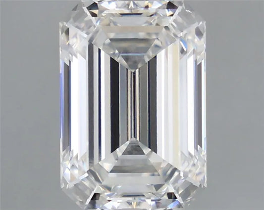 5.40ct Emerald Lab Grown Diamond (Colour E, Clarity VVS2, IGI Certified)