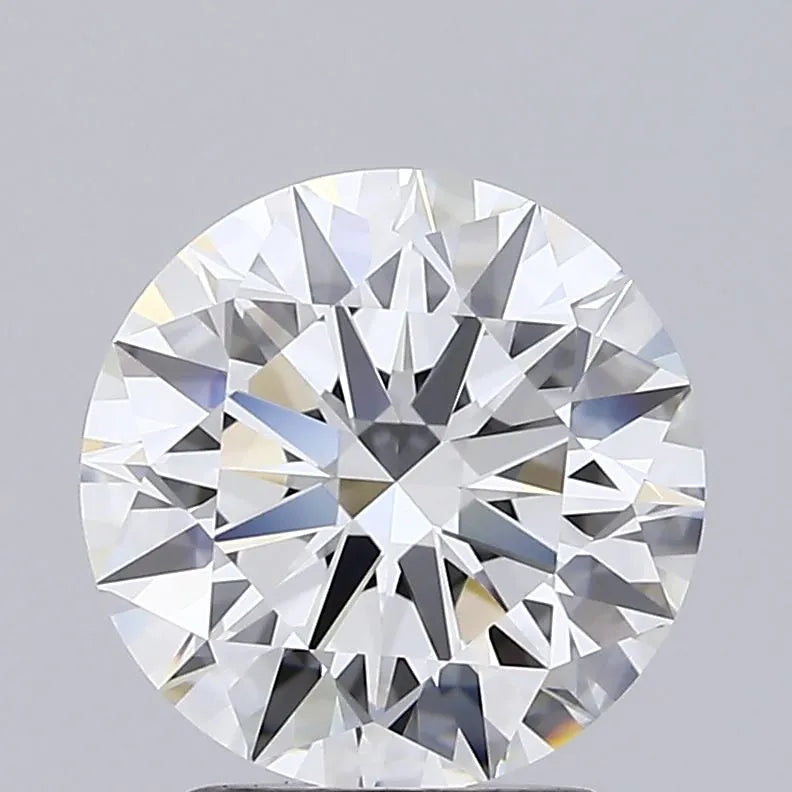 2.56ct Round Lab Grown Diamond (Colour F, Clarity VVS1, Cut ID, IGI Certified)