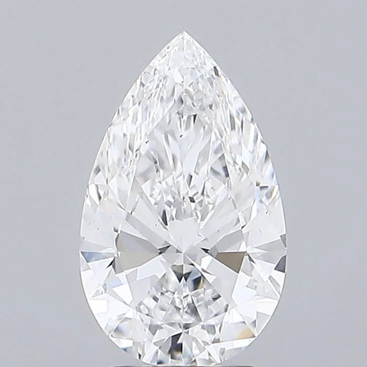 2.96ct Pear Lab Grown Diamond (Colour D, Clarity VS2, IGI Certified)