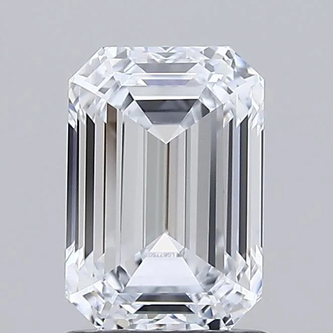 1.48ct Emerald Lab Grown Diamond (Colour E, Clarity IF, IGI Certified)