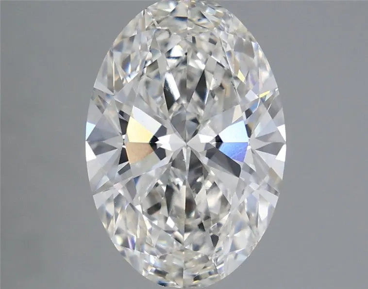 2.71ct Oval Lab Grown Diamond (Colour G, Clarity VS2, IGI Certified)