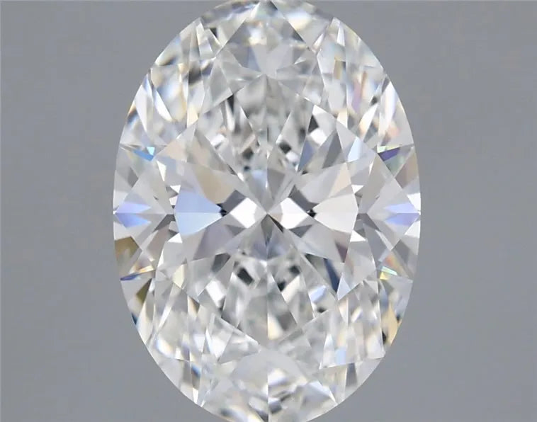 2.09ct Oval Lab Grown Diamond (Colour E, Clarity VVS1, IGI Certified)