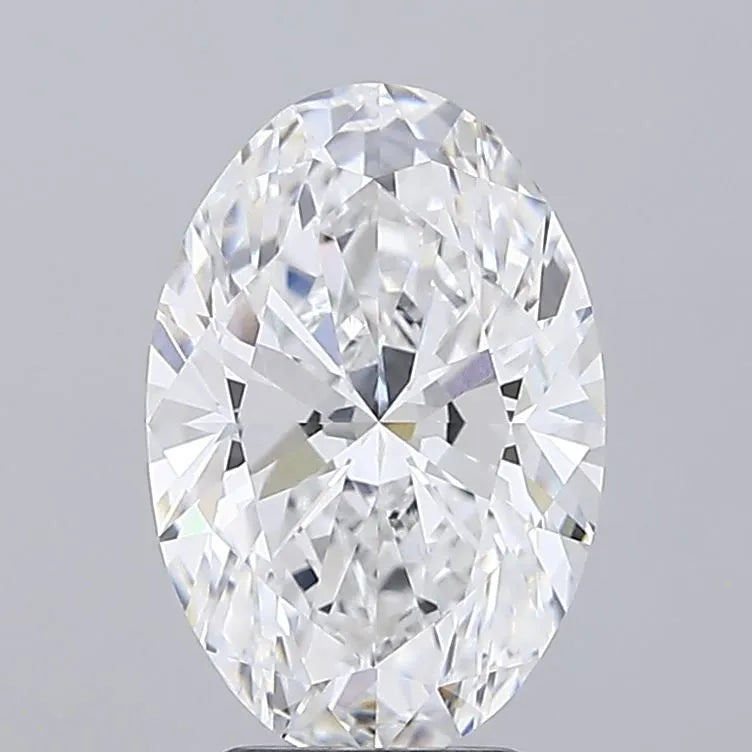 4.03ct Oval Lab Grown Diamond (Colour E, Clarity VVS1, IGI Certified)
