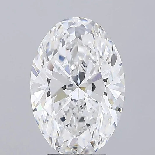 4.03ct Oval Lab Grown Diamond (Colour E, Clarity VVS1, IGI Certified)