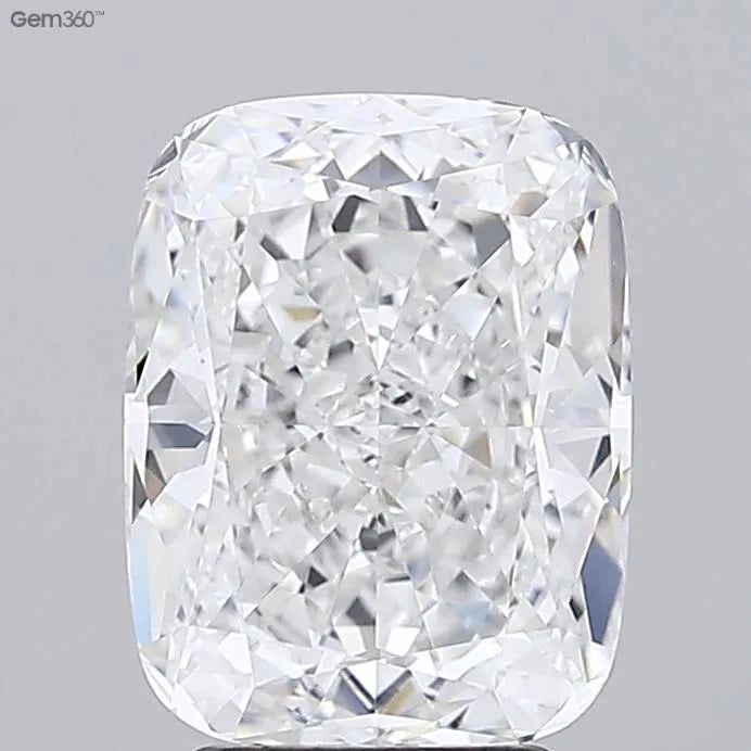 3.95ct Cushion brilliant Lab Grown Diamond (Colour E, Clarity VVS2, GIA Certified)