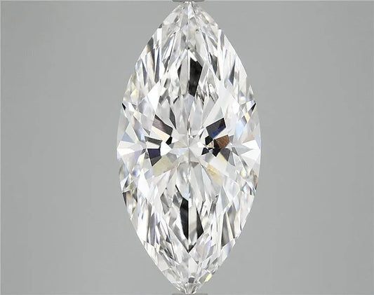 4.10ct Marquise Lab Grown Diamond (Colour E, Clarity VVS2, IGI Certified)