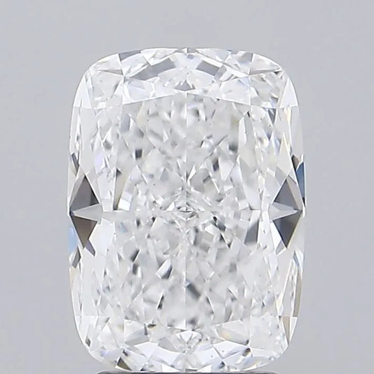 3.07ct Cushion modified Lab Grown Diamond (Colour D, Clarity VVS2, IGI Certified)