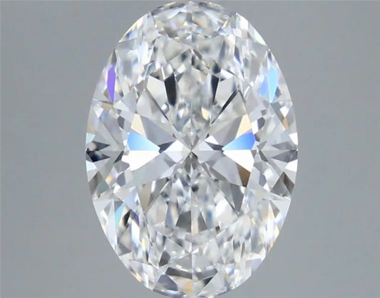 3.05ct Oval Lab Grown Diamond (Colour D, Clarity VVS2, IGI Certified)