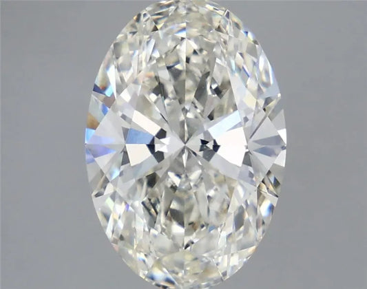 4.08ct Oval Lab Grown Diamond (Colour G, Clarity VVS2, IGI Certified)
