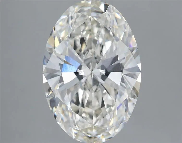 4.13ct Oval Lab Grown Diamond (Colour H, Clarity VVS2, IGI Certified)