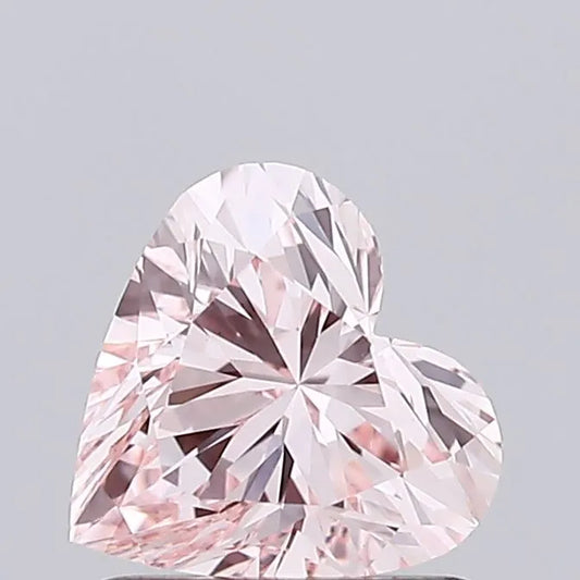 0.99ct Heart Lab Grown Diamond (Colour Fancy Intense Pink, Clarity VS1, IGI Certified)