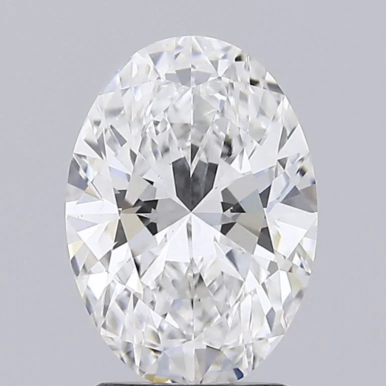 2.03ct Oval Lab Grown Diamond (Colour D, Clarity VS1, IGI Certified)