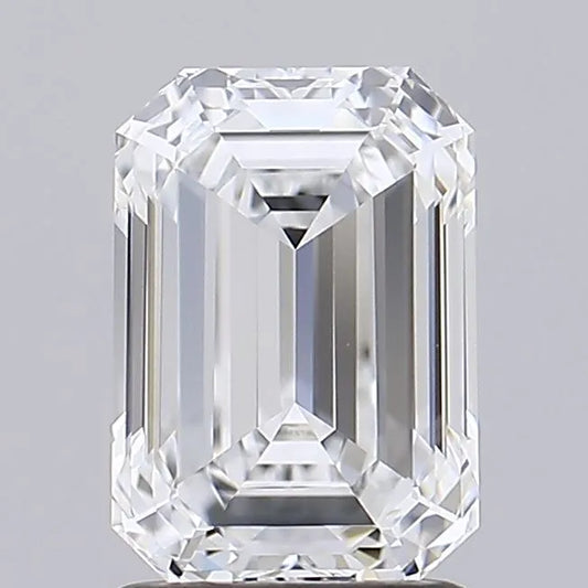 2.00ct Emerald Lab Grown Diamond (Colour E, Clarity VVS1, IGI Certified)