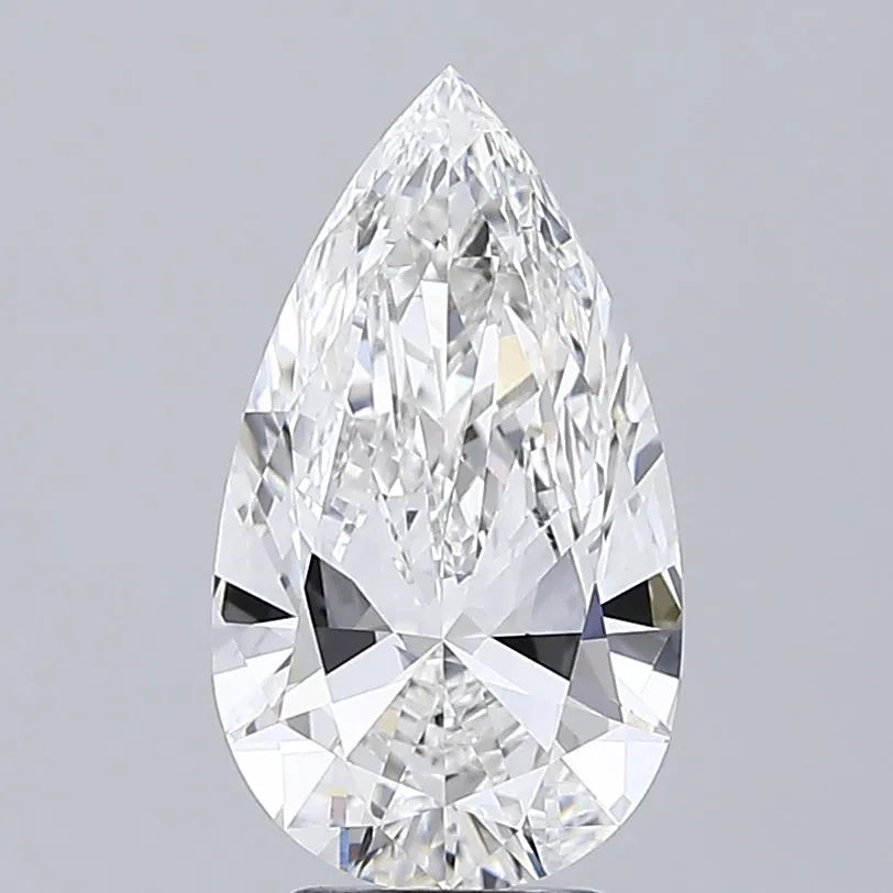 4.02ct Pear Lab Grown Diamond (Colour F, Clarity VVS2, IGI Certified)