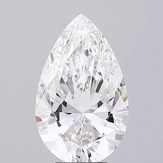5.01ct Pear Lab Grown Diamond (Colour F, Clarity VVS1, IGI Certified)