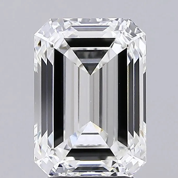 3.11ct Emerald Lab Grown Diamond (Colour G, Clarity VVS2, IGI Certified)