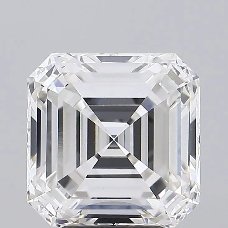 5.21ct Asscher Lab Grown Diamond (Colour G, Clarity VVS2, IGI Certified)