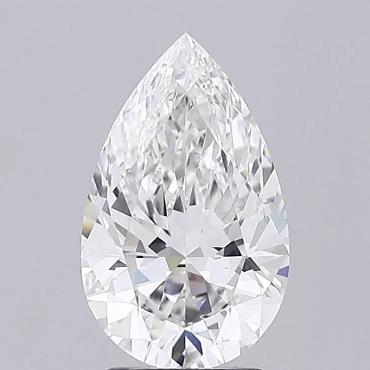 2.56ct Pear Lab Grown Diamond (Colour F, Clarity VS1, IGI Certified)