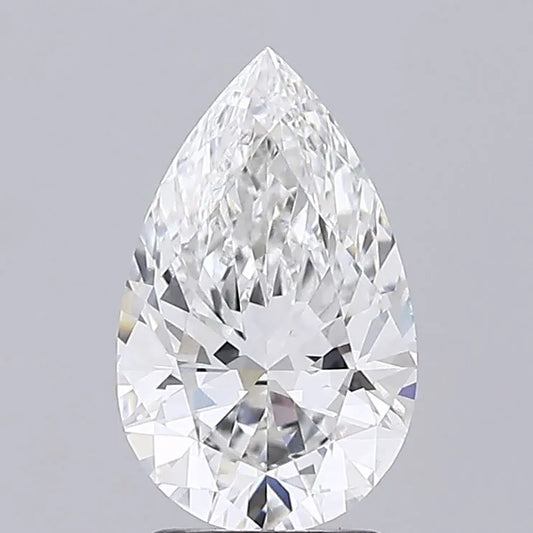 2.56ct Pear Lab Grown Diamond (Colour F, Clarity VS1, IGI Certified)