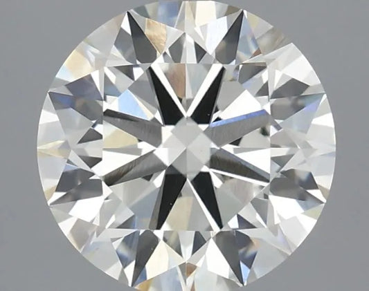 2.55ct Round Lab Grown Diamond (Colour J, Clarity VVS2, Cut EX, IGI Certified)