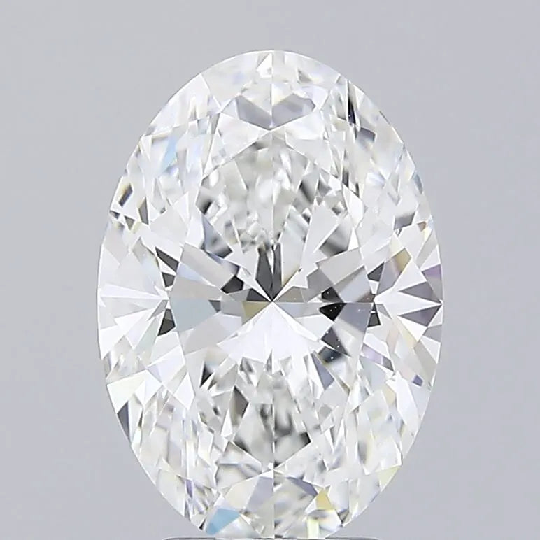 3.49ct Oval Lab Grown Diamond (Colour E, Clarity VVS2, IGI Certified)