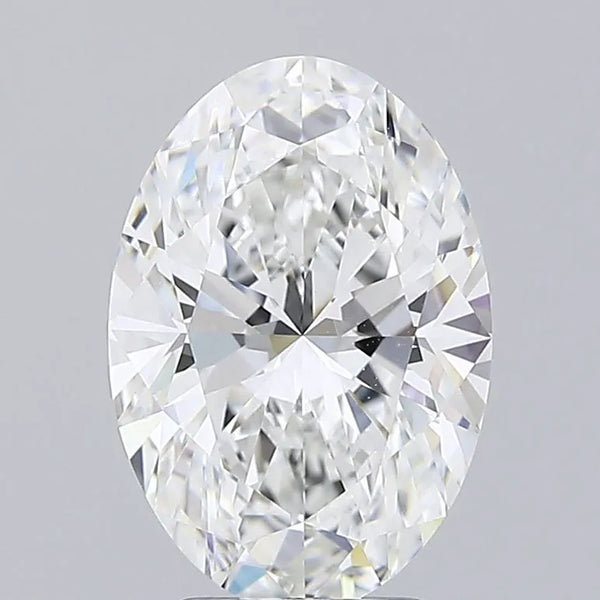 3.49ct Oval Lab Grown Diamond (Colour E, Clarity VVS2, IGI Certified)