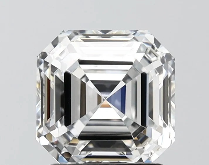 2.00ct Asscher Lab Grown Diamond (Colour E, Clarity IF, IGI Certified)