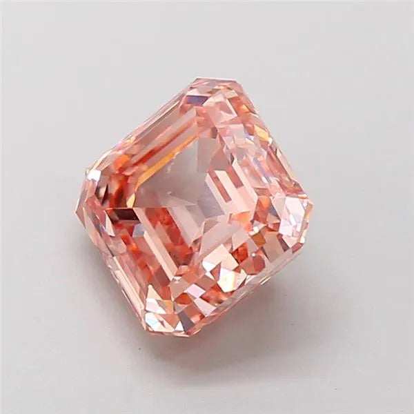 2.00ct Asscher Lab Grown Diamond (Colour Fancy Brown Pink, Clarity VVS2, IGI Certified)