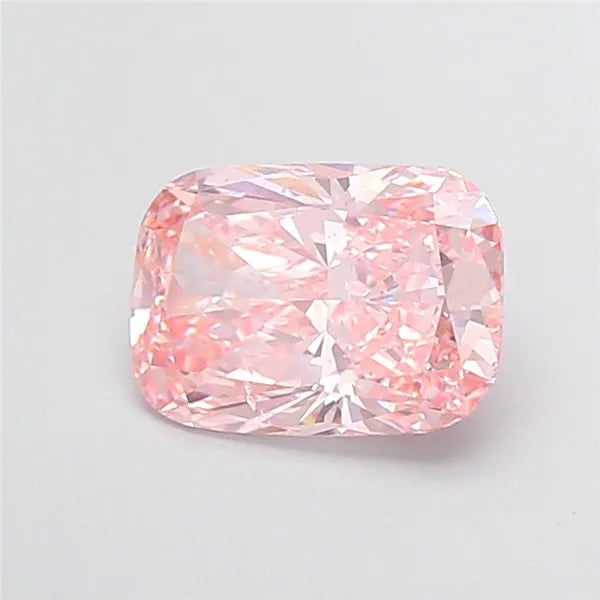 2.00ct Cushion modified Lab Grown Diamond (Colour Fancy Intense Pink, Clarity SI1, IGI Certified)