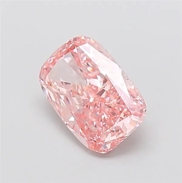 2.00ct Cushion modified Lab Grown Diamond (Colour Fancy Vivid Pink, Clarity VS1, IGI Certified)