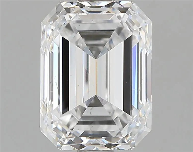 2.00ct Emerald Lab Grown Diamond (Colour D, Clarity VS2, IGI Certified)