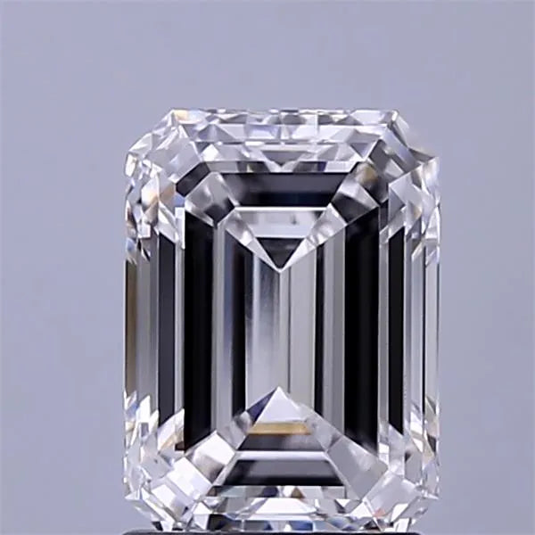 2.00ct Emerald Lab Grown Diamond (Colour D, Clarity VVS1, IGI Certified)