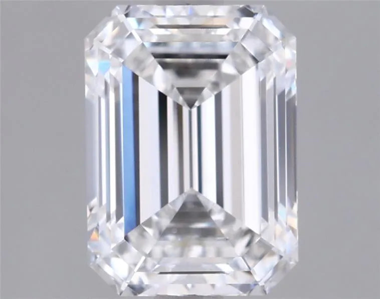 2.00ct Emerald Lab Grown Diamond (Colour D, Clarity VVS2, IGI Certified)
